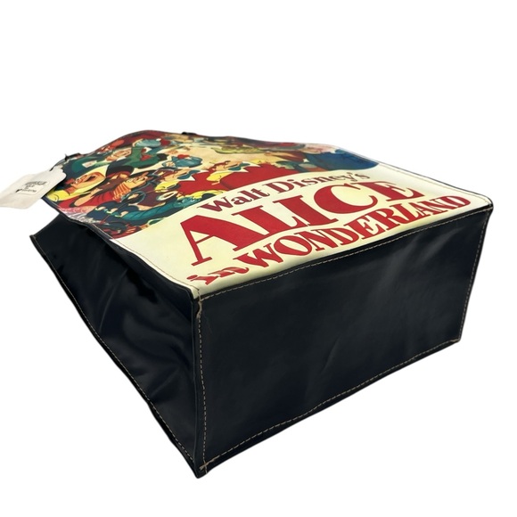 Vintage Walt Disney’s Alice in Wonderland Mad Hatter Tea Party Tote Bag - Picture 9 of 13